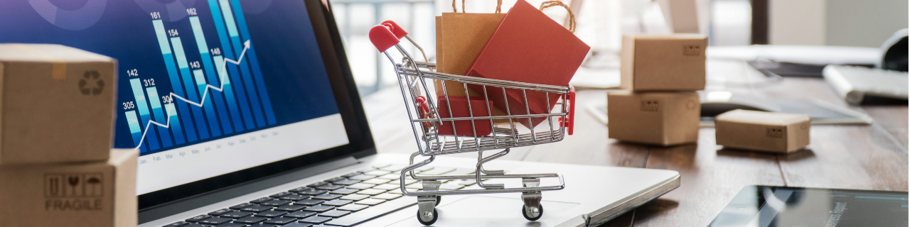 Computer Einkaufswagen