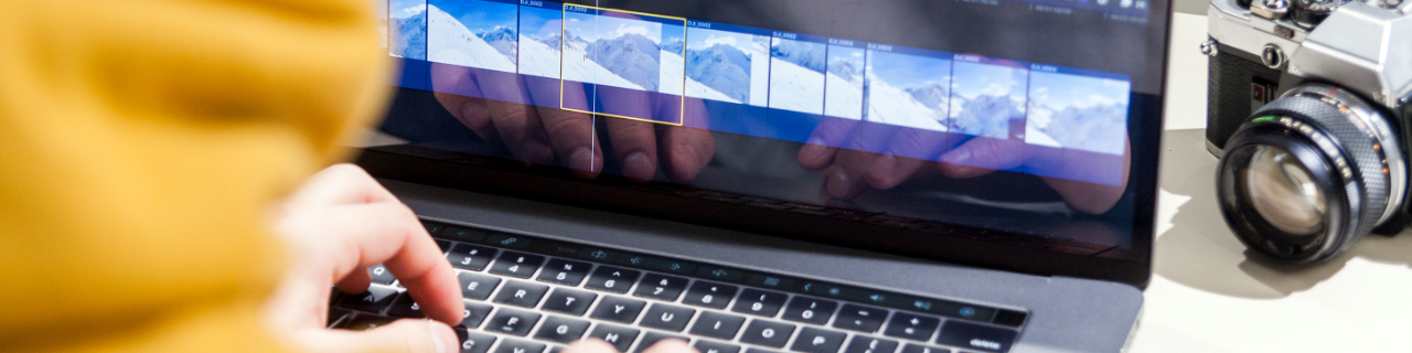 Laptop Bildbearbeitung