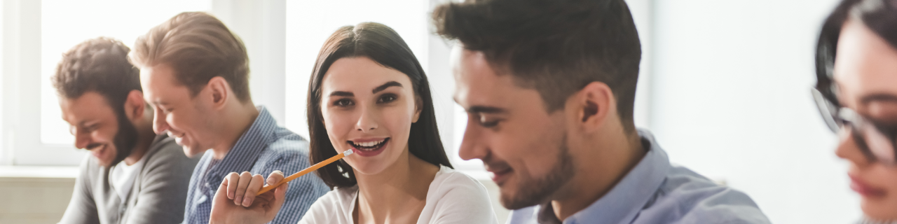 Studenten im Unterricht