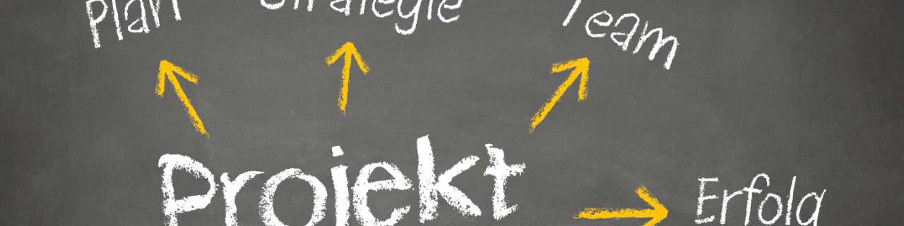 Tafel mit Schlagwörtern