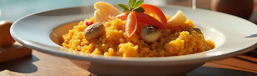 Mann an der Tafel im Fokus